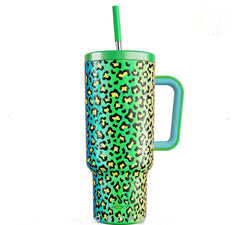 Meoky 40oz tumbler Green