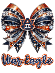 War Eagle Sparkle Bow Shirt