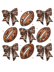 Football Bow Collage Shirt