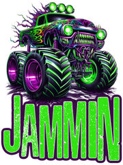 Youth - Jammin Monster Truck Shirt