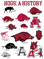 Arkansas History Razorbacks Shirt