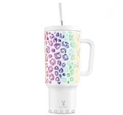 Meoky 40oz tumbler in bright colorful