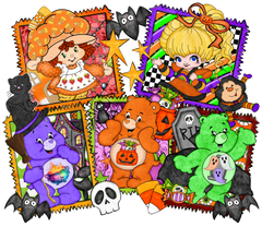 Care Bear and Friends Halloween shirt