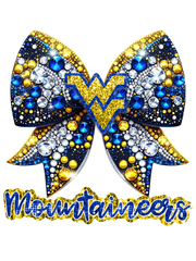 Mountaineers Sparkle Bow Shirt