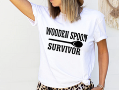 Wooden Spoon Survivor Shirt