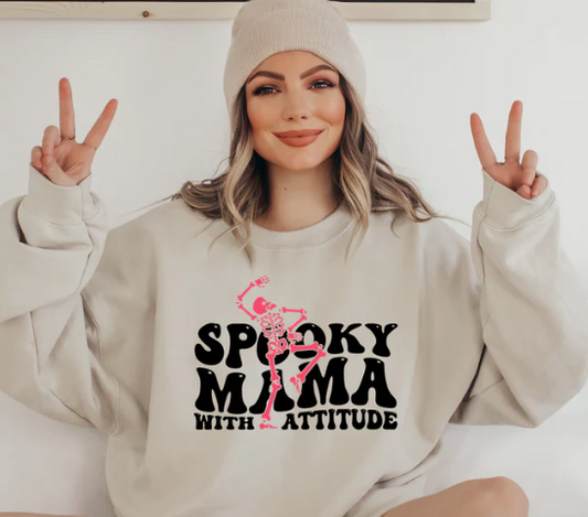 Spooky Mama Attitude T-Shirt