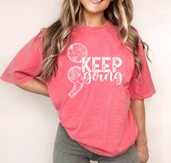 Keep Going (white ink) shirt