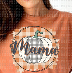 Mama pumpkin shirt