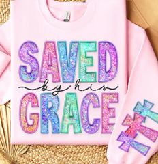 Saved by his Grace longsleeve