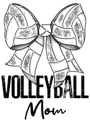 Volleyball Mom Bow Shirt