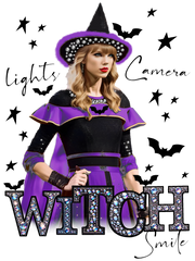 Taylor purple witch shirt