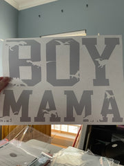 Boy Mama (dino) shirt